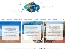 Tablet Screenshot of kidsareatrip.com